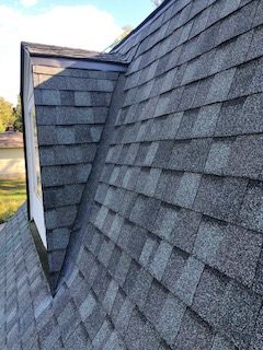 Roofing shingles completed by Horizon Roofing